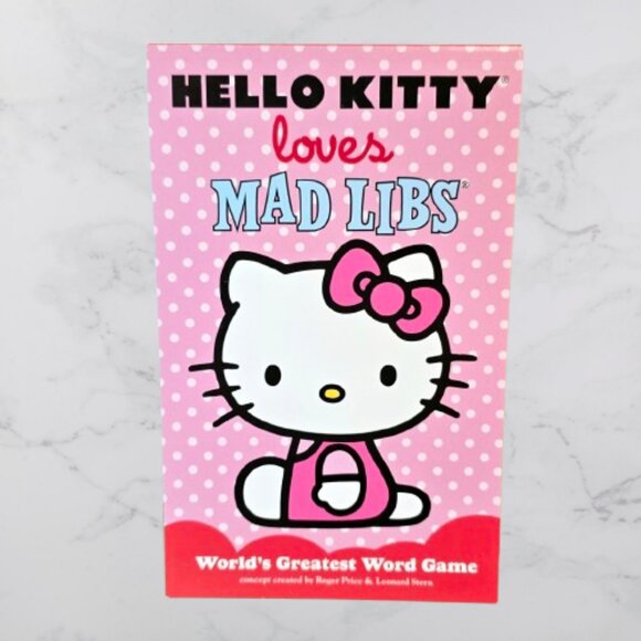 Hello Kitty Stationery & Books Lot Mad Libs Sound Book Notepads Candy Tin Sanrio - Picture 4 of 11